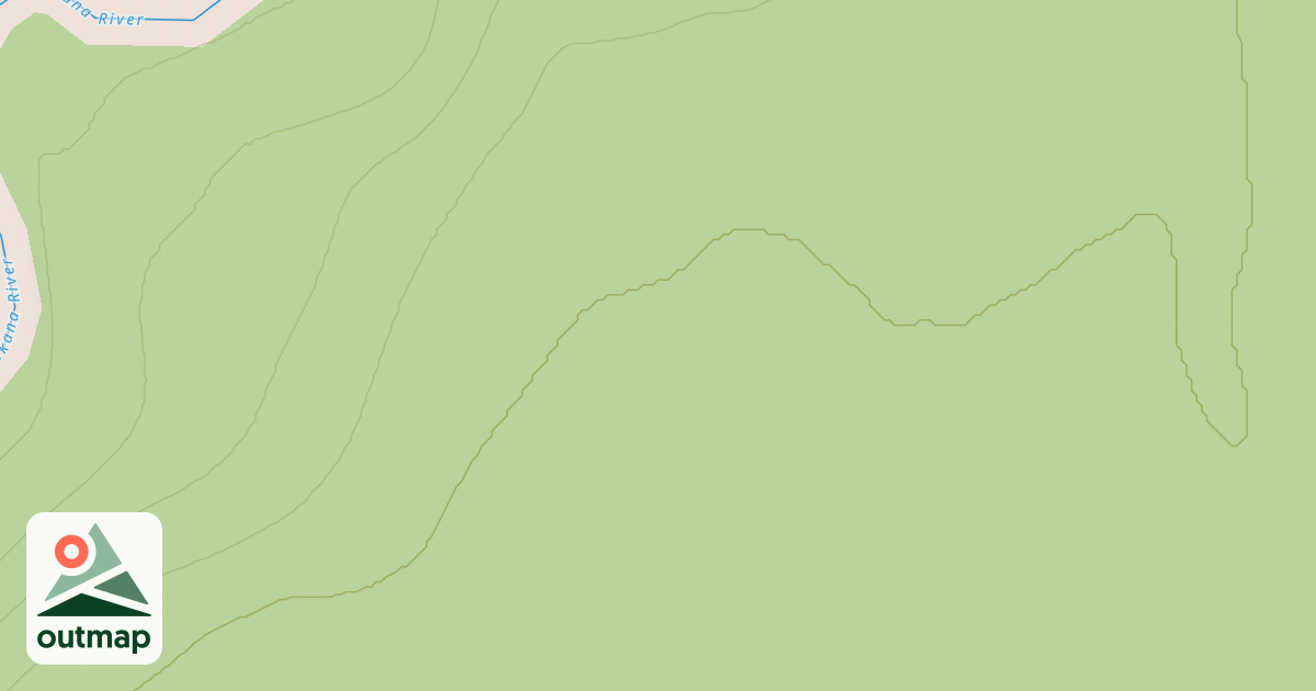 Map of Haggard Creek Spur Trail