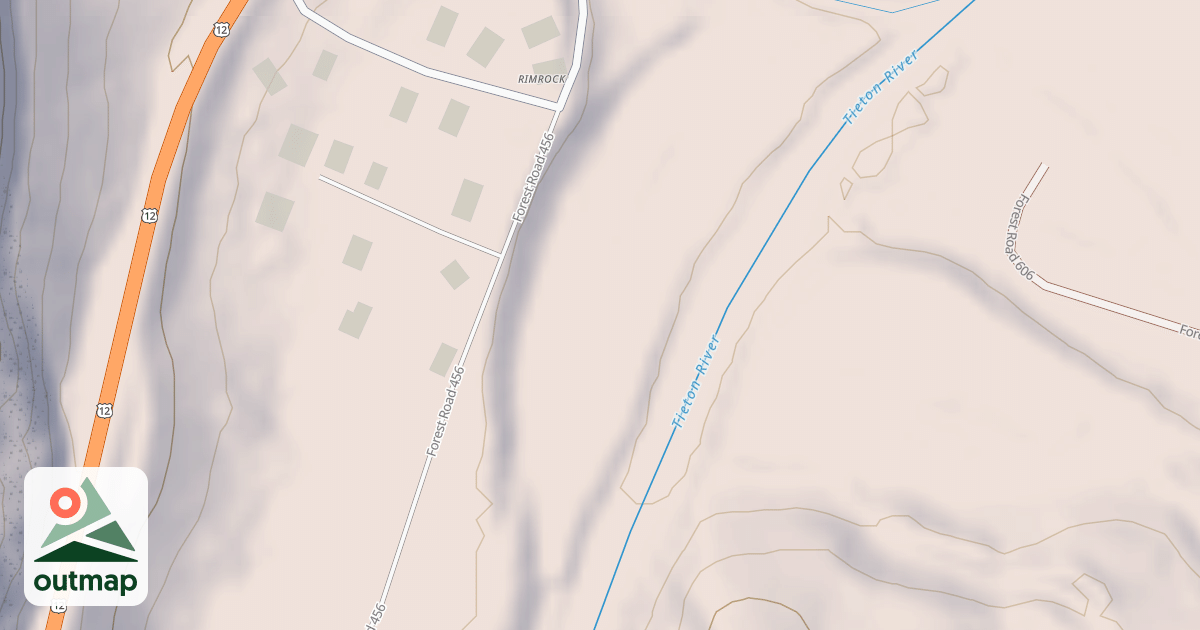 Map of GROTTO SPUR