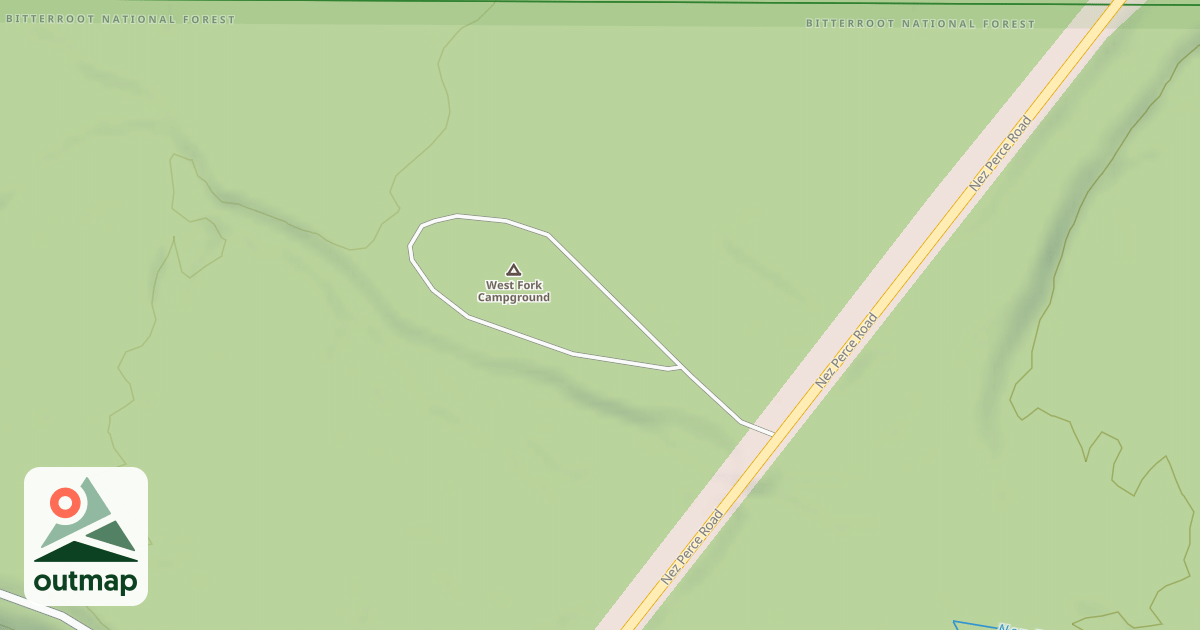 Map of (FDR) LITTLE WEST FORK