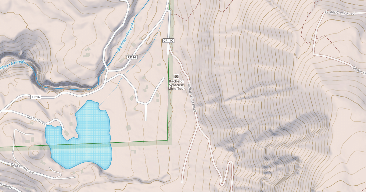 Map preview of JACKASS FLATS
