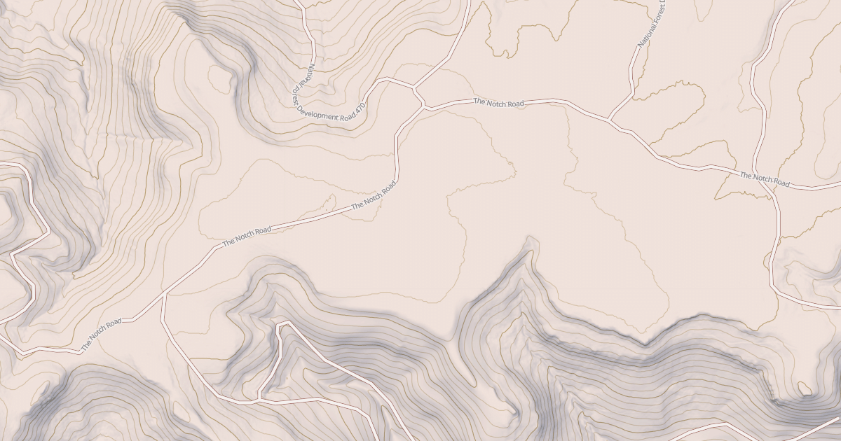 Map preview of USFS Motor Vehicle Use Map Roads {A4565BBC-5CAC-482C-9589-C765EE6F6D0E}