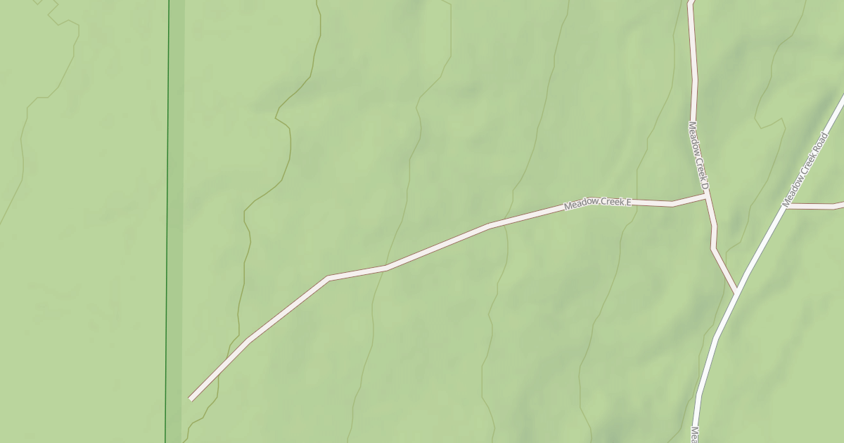 Map preview of MEADOW CREEK E