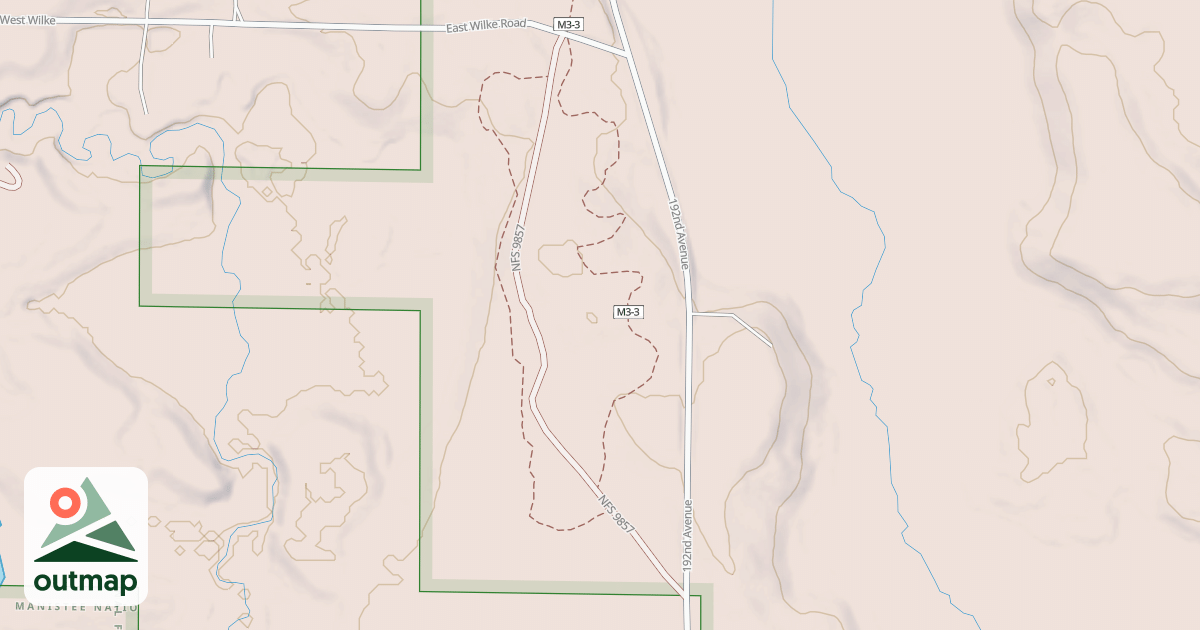 Map of 9857