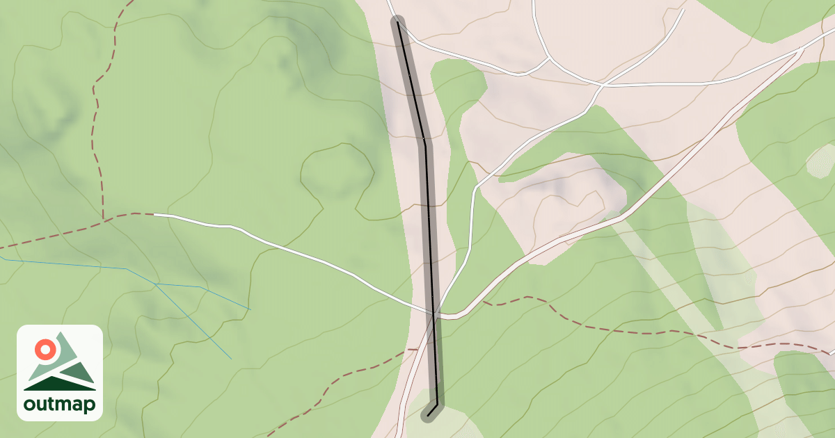 Map of Lower Carson