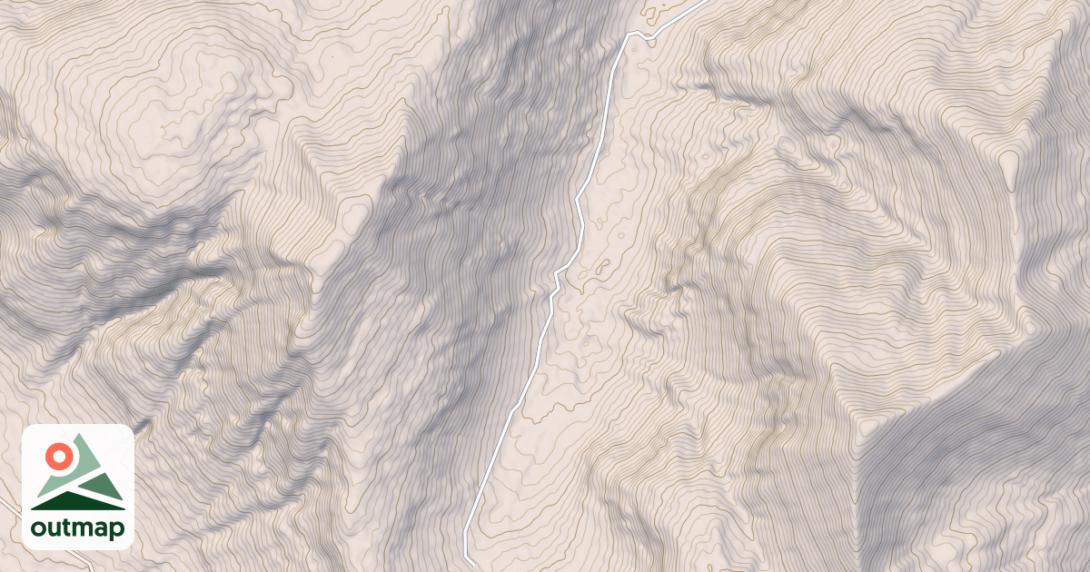 Map of SEAGULL CREEK SPUR