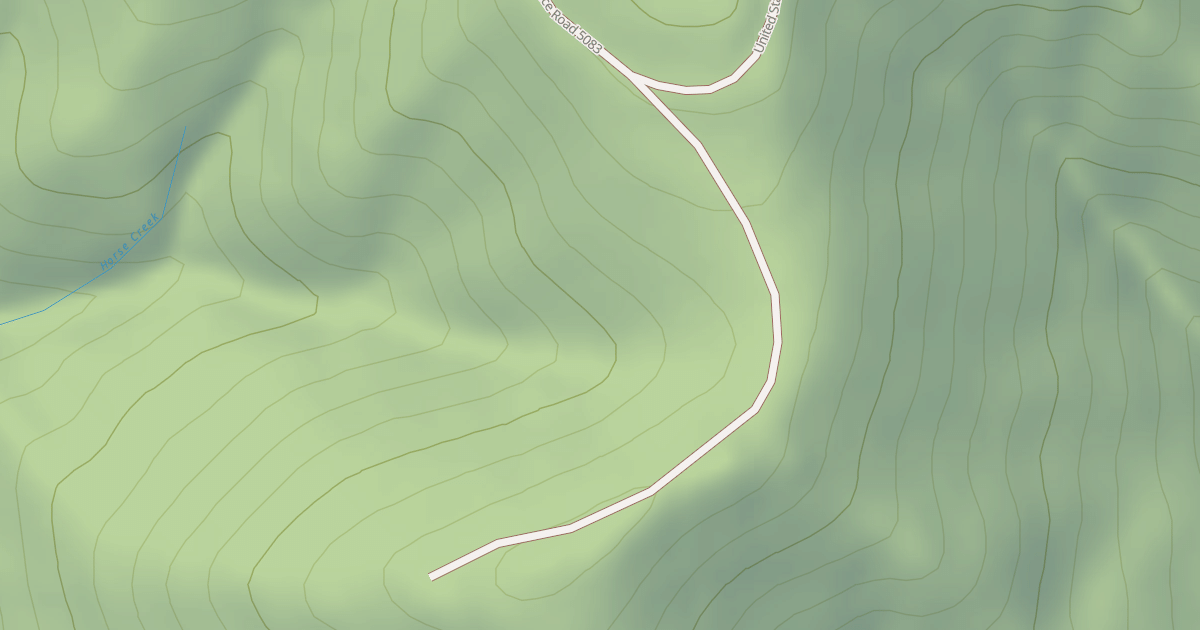 Map preview of USFS National Forest System Roads {355F78A5-89BE-46BE-B127-338067BBB5D7}