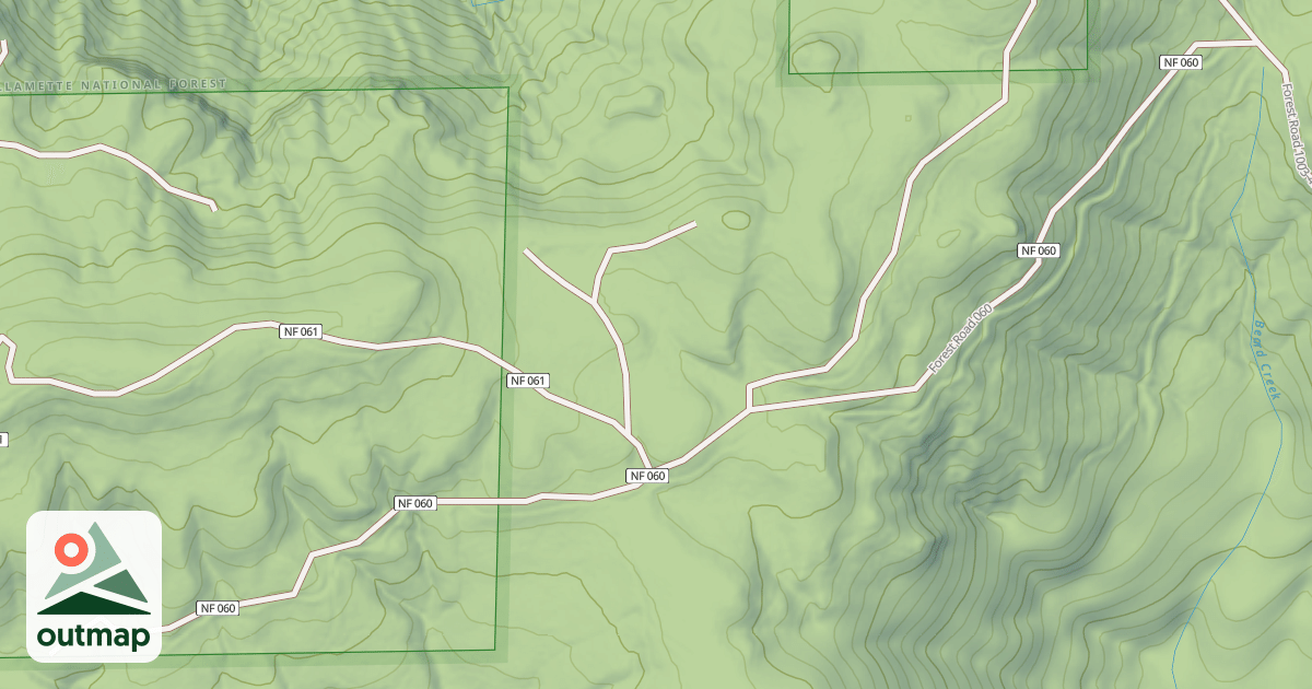Map of BEARD SADDLE
