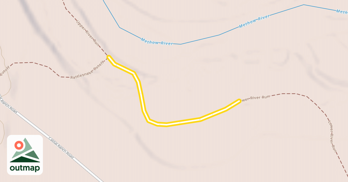 Map of Lower River Run
