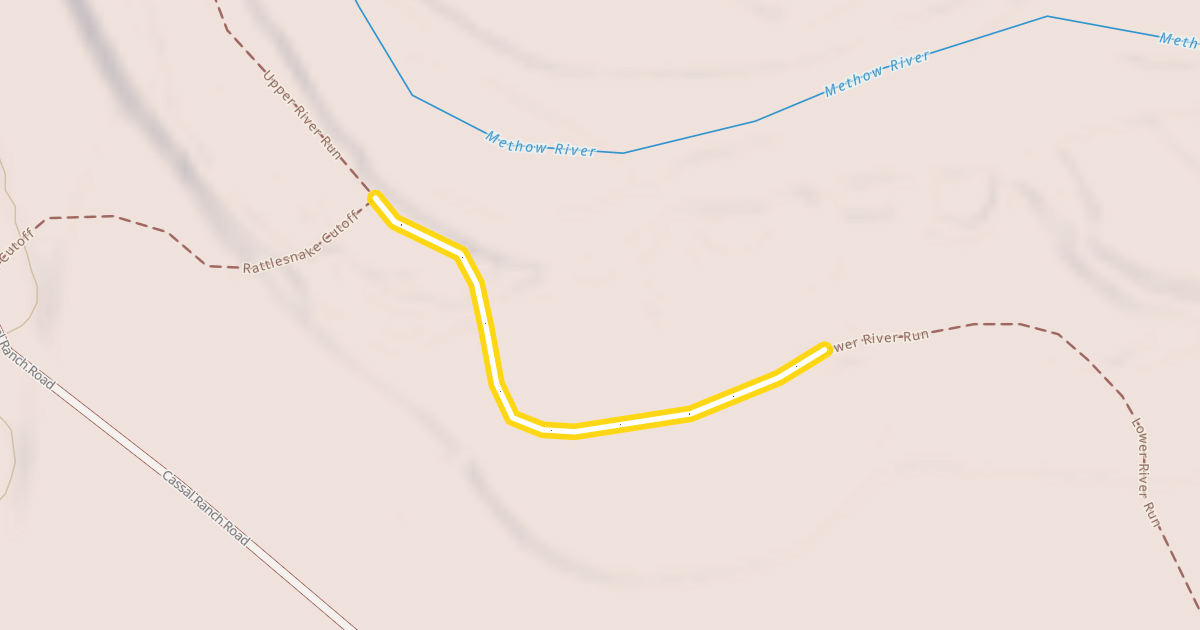 Map preview of Lower River Run
