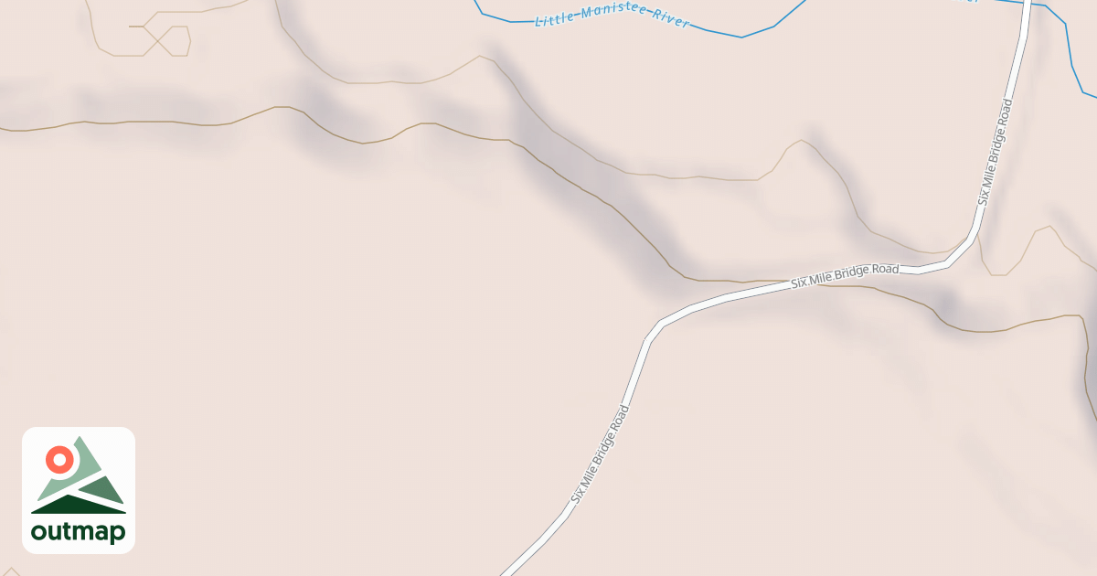 Map of 6 MILE SOUTH ANGLER ACCESS