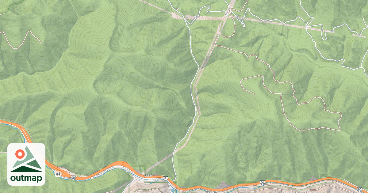 Map of RANDOLPH CREEK
