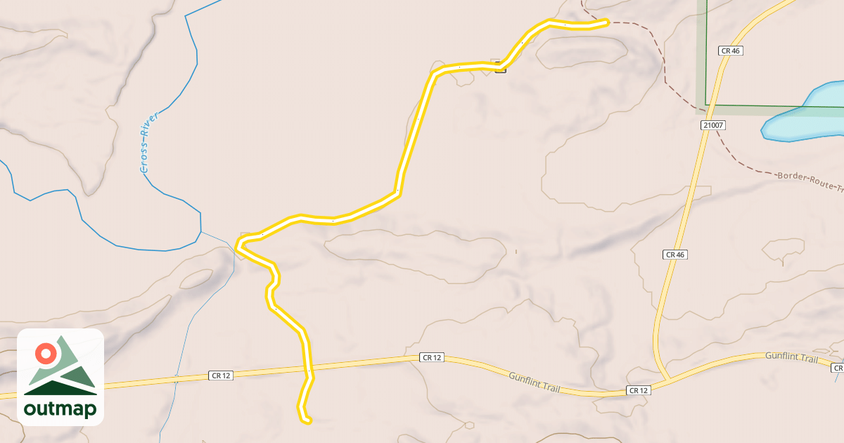 Map of Rabbit Run Trail