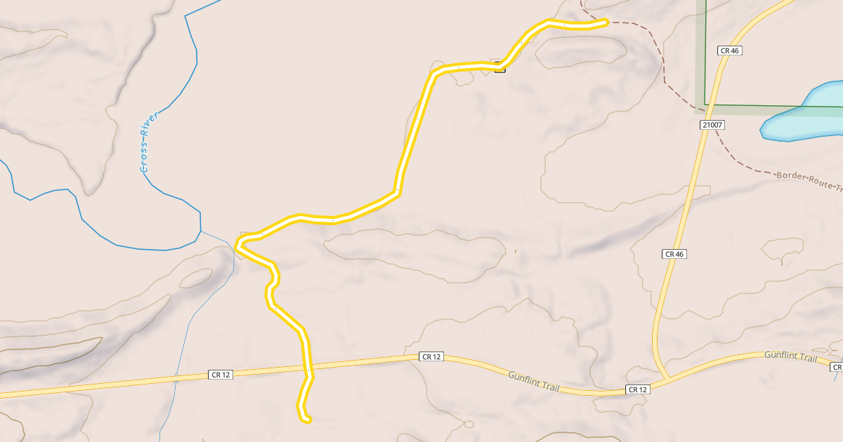 Map preview of Rabbit Run Trail