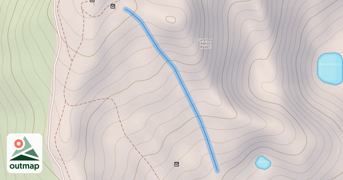 Map of Upper Goldrush