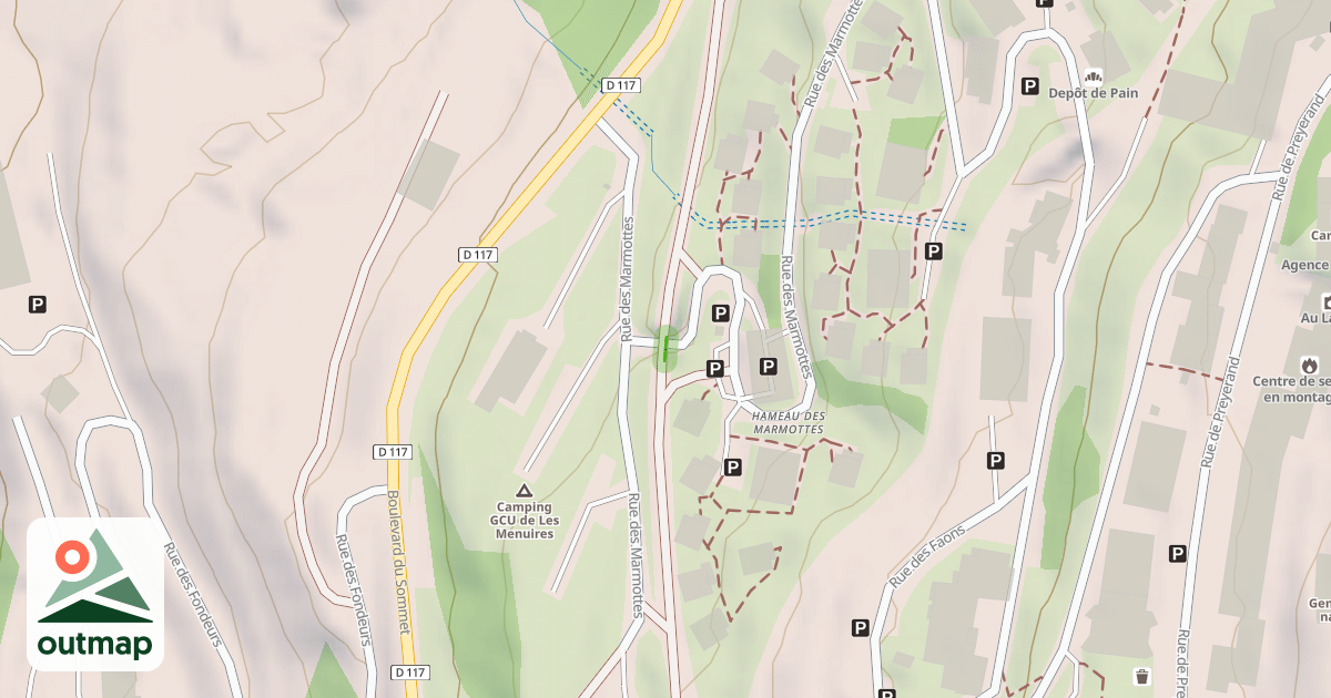 Map of Bettex