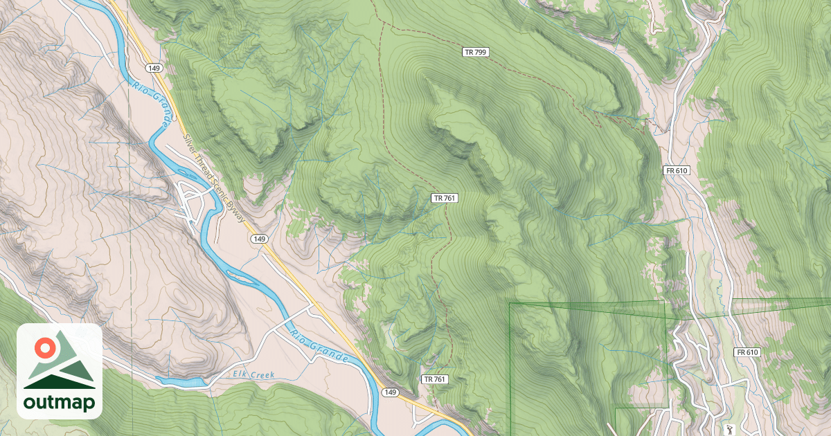 Map of Palisade