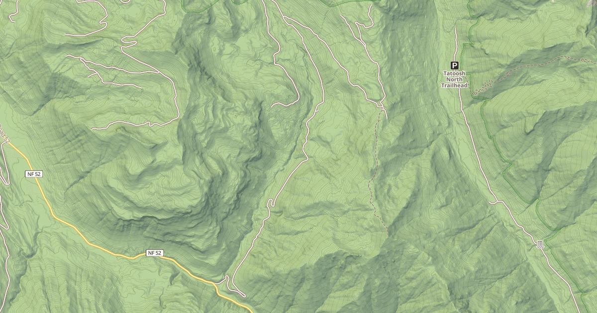 Map preview of DIXON MOUNTAIN