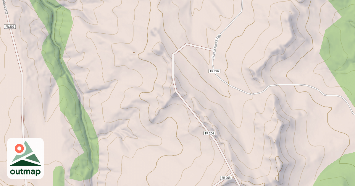 Map of 204