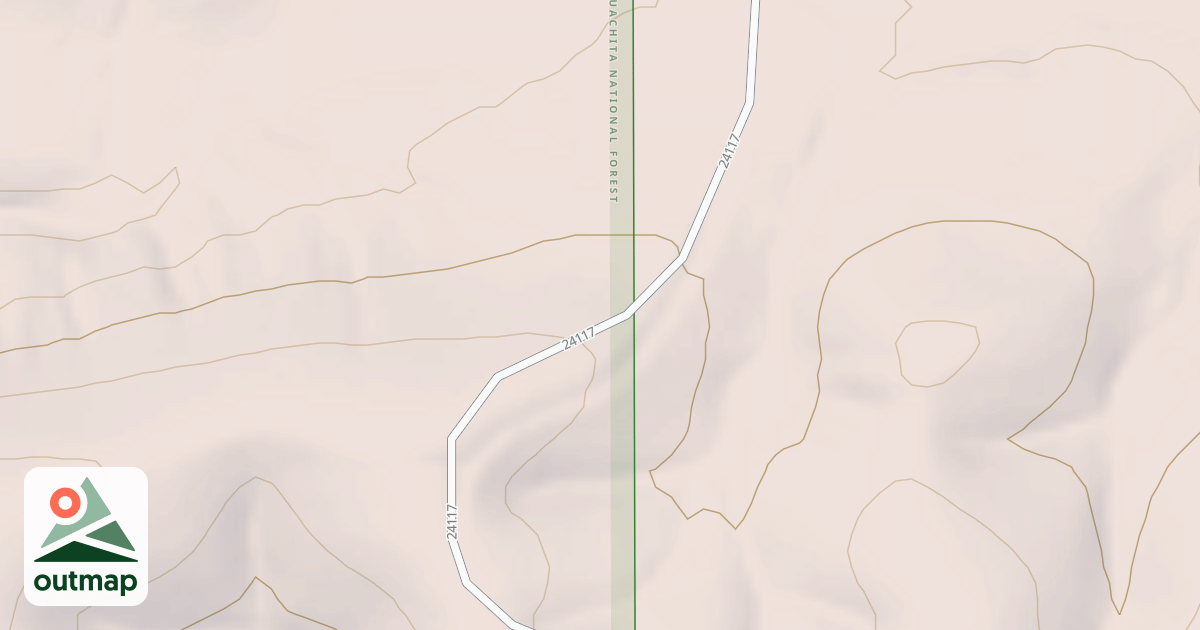 Map of USFS Motor Vehicle Use Map Roads {3FEC43AB-0AD7-4D53-A84D-F699FBF25E9A}