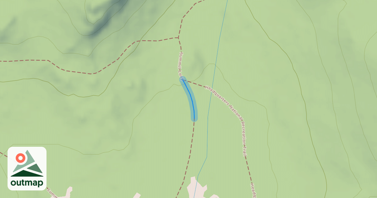 Map of Summit Loop