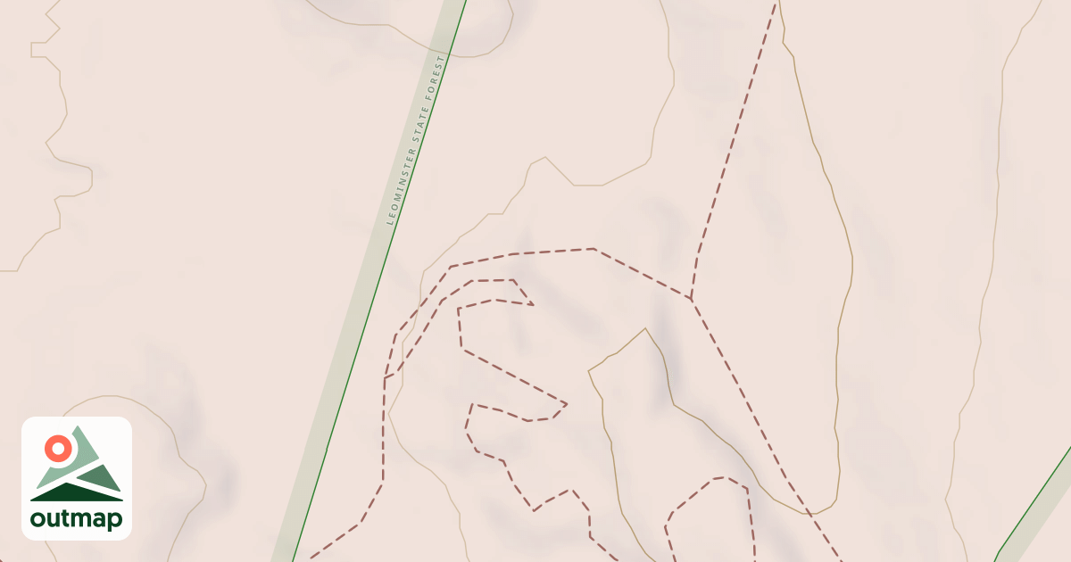 Map of Mammouth Road