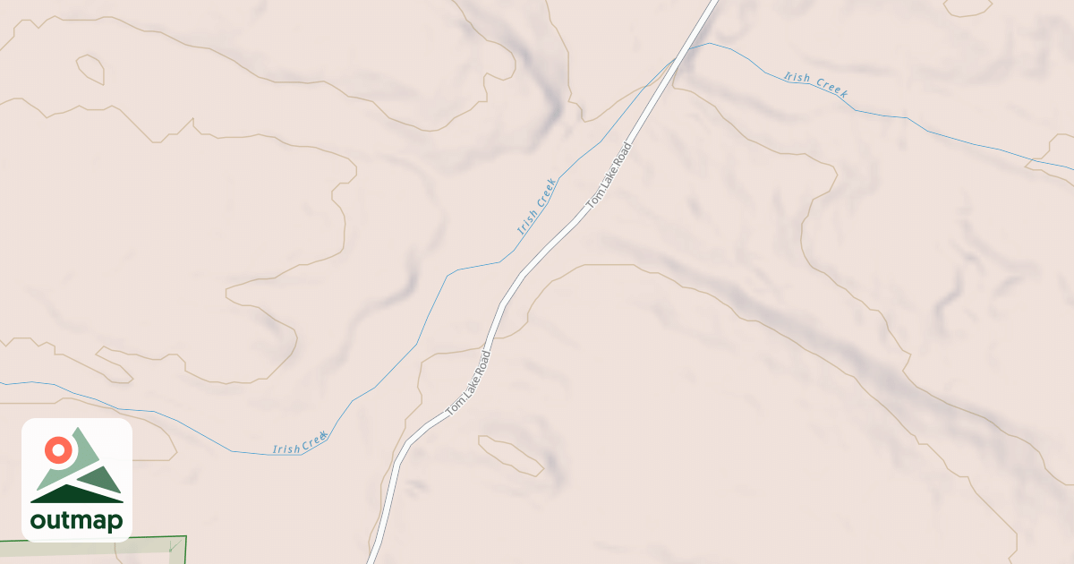 Map of Hovland Woods Trail