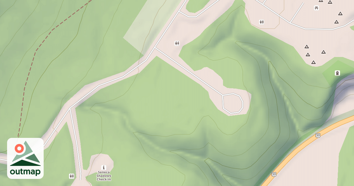 Map of SENECA SHADOWS CG SPUR DA