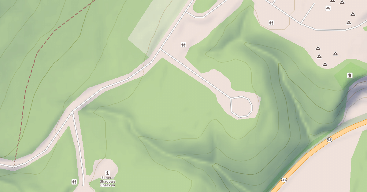 Map preview of SENECA SHADOWS CG SPUR DA