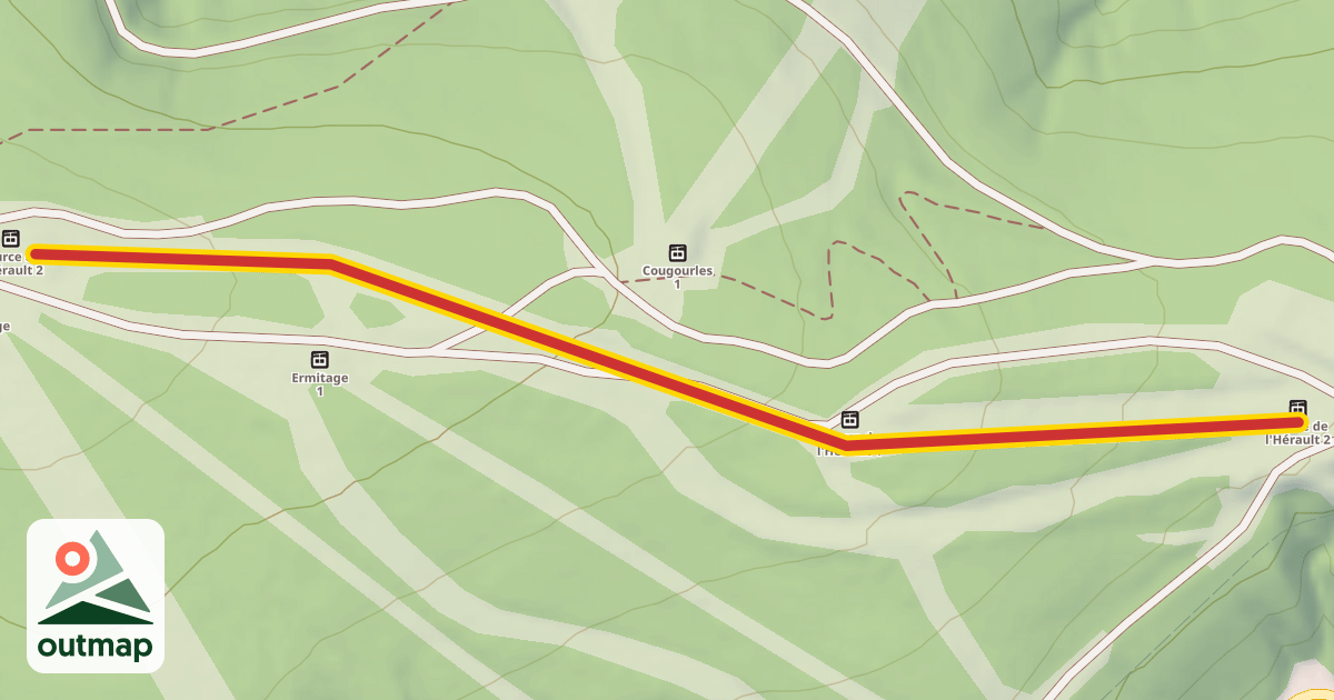Map of Source de l'Hérault 3