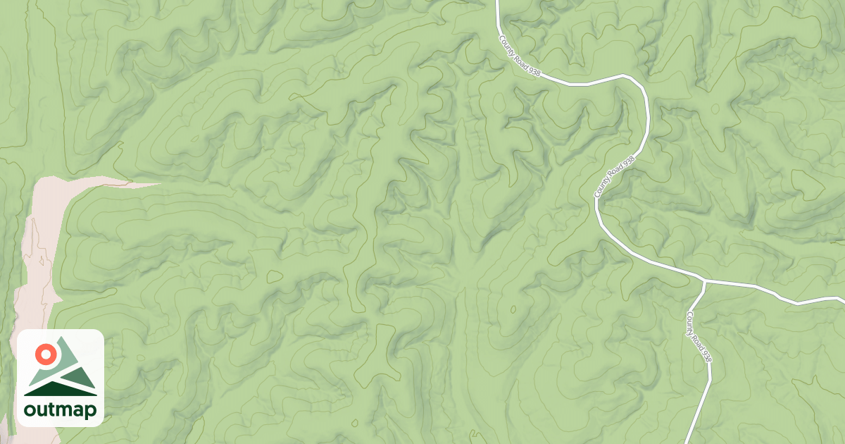 Map of GREELEY CUTOFF