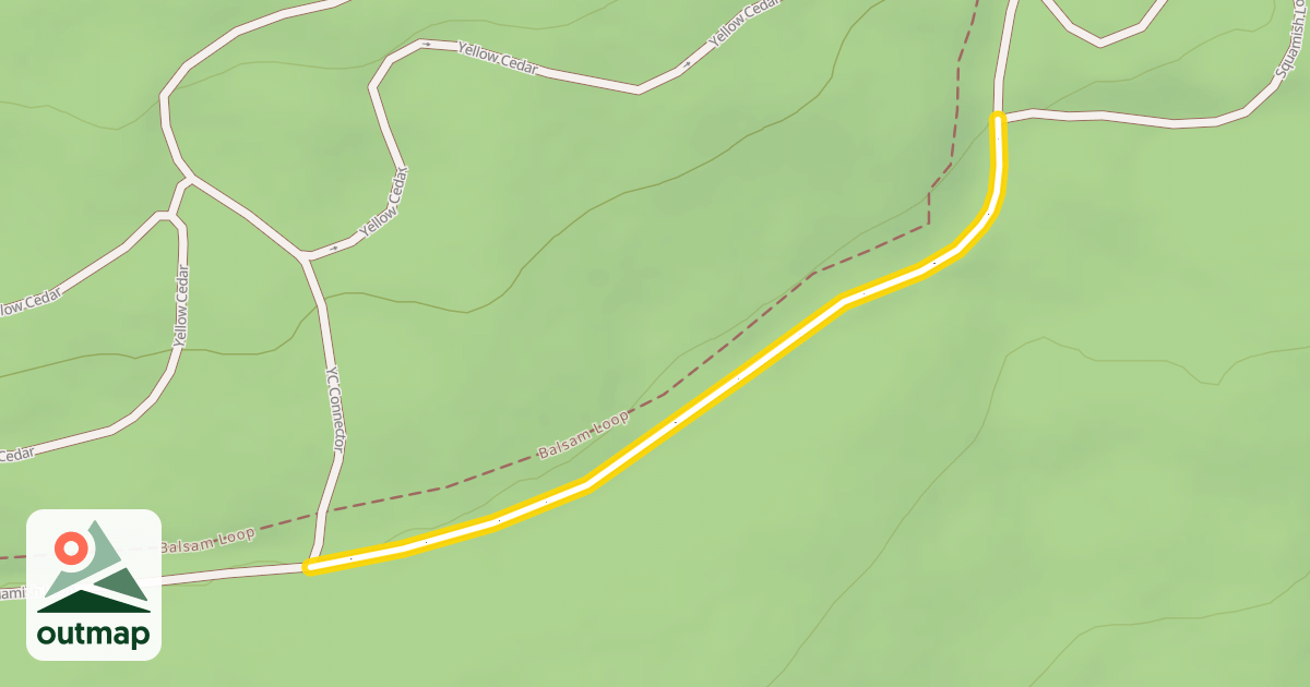 Map of Squamish Loop