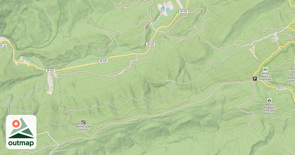 Map of ROCKY MOUNTAIN