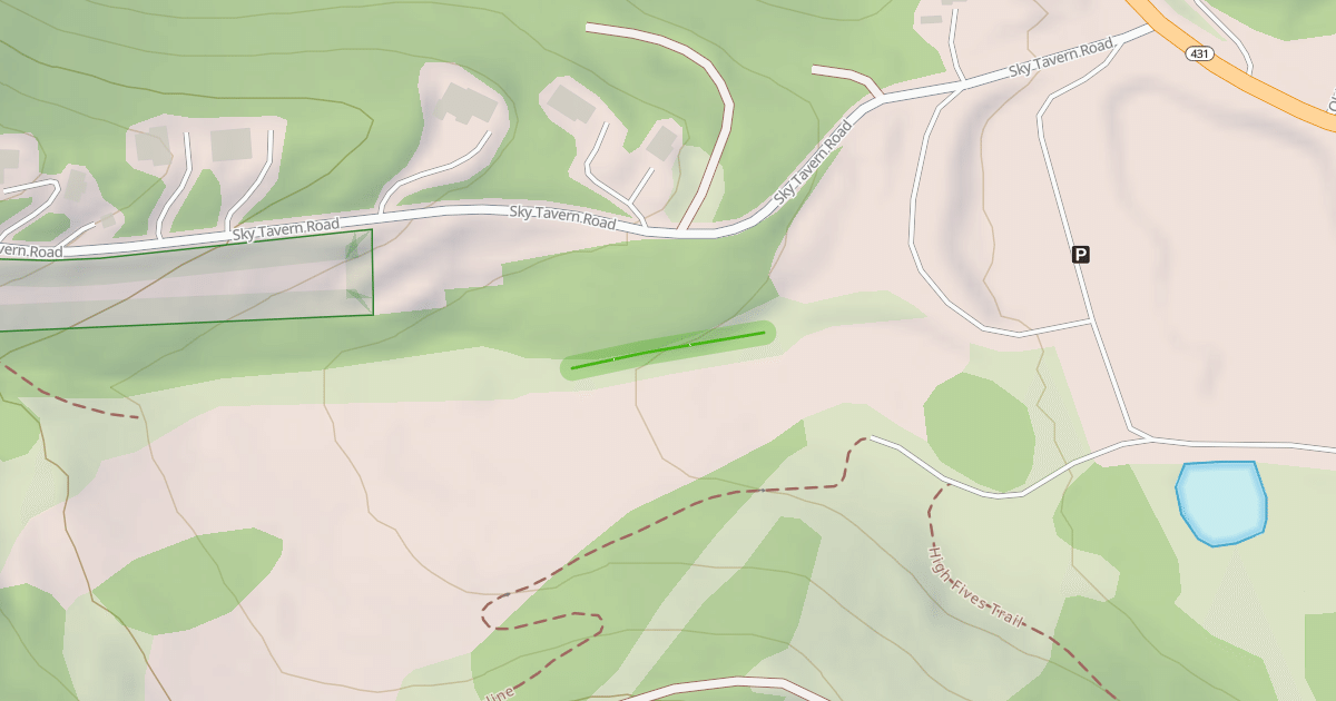 Map preview of Pony Express