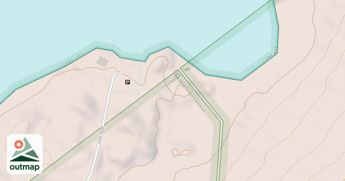 Map of Long Lake Bypass