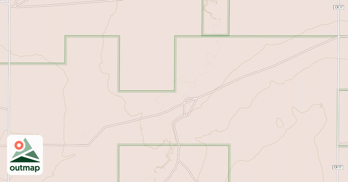 Map of DRY CREEK