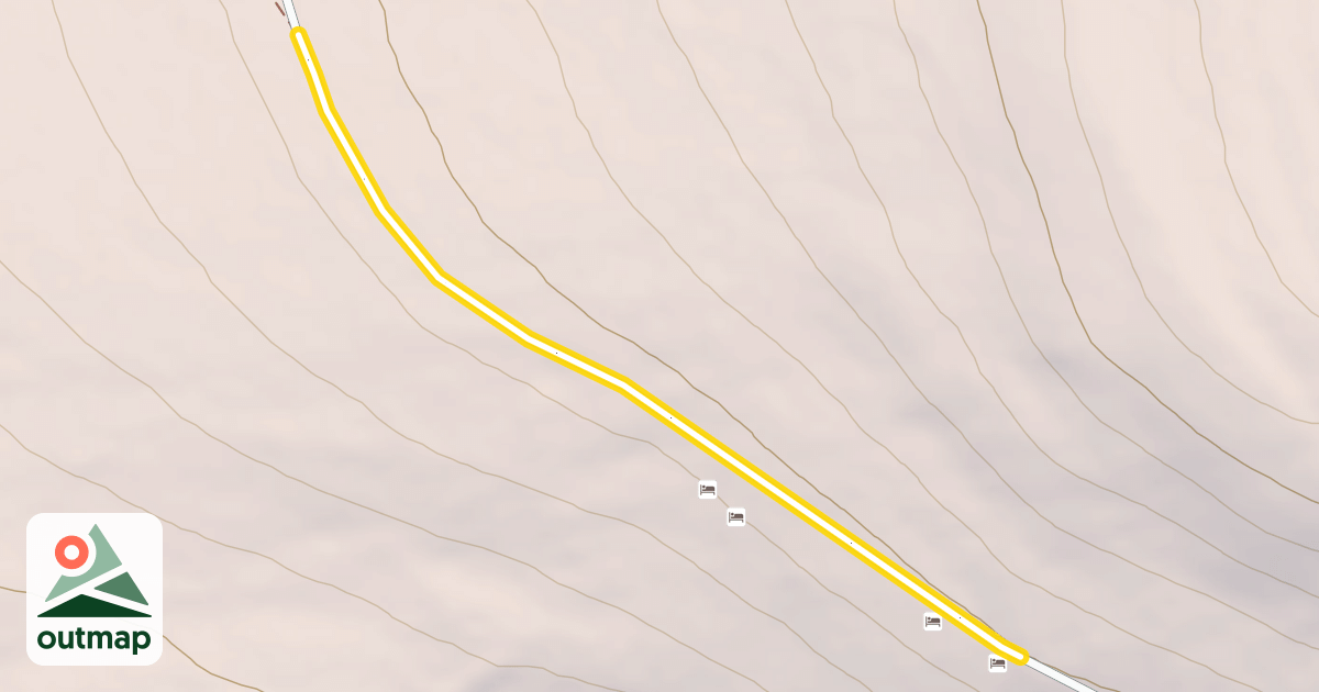 Map of Cooper Loop Road