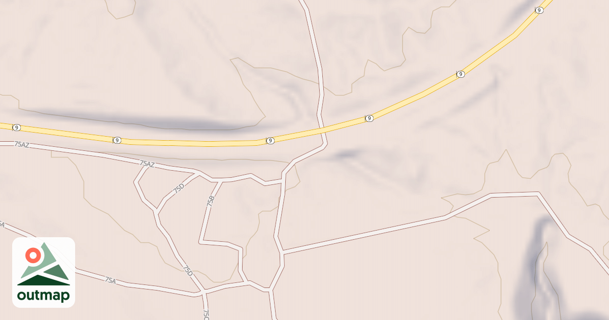 Map of BLM National GTLF Public Motorized Roads 1041bfb1-88dc-466d-b9fa-ae9acc552070