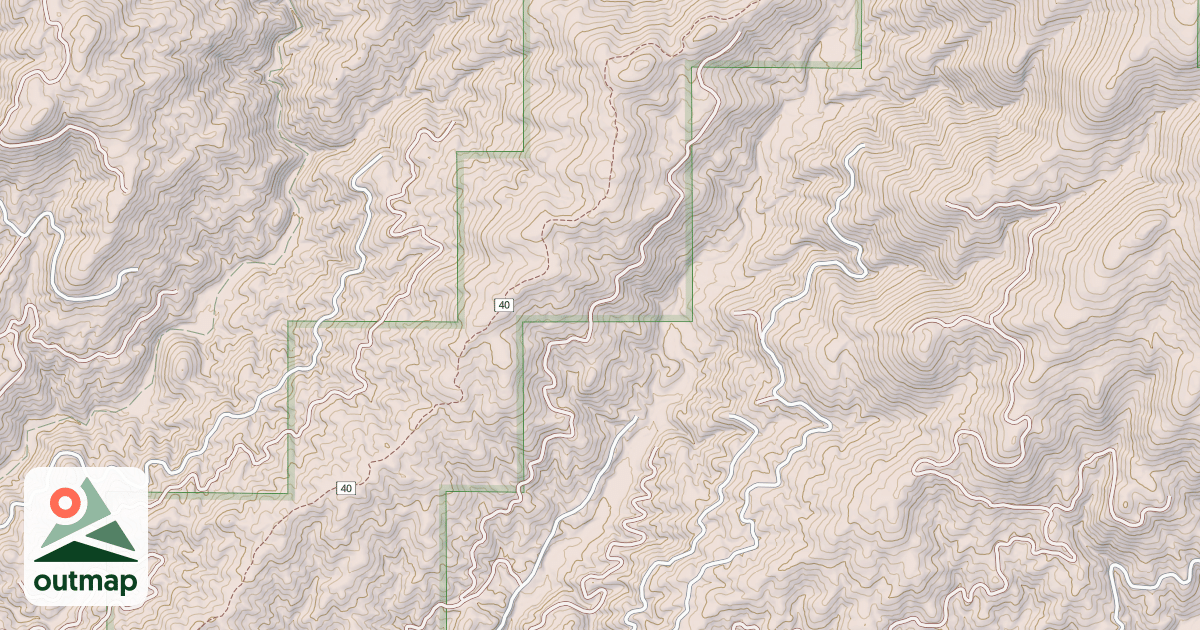 Map of CAMP CREEK CONNECTION A