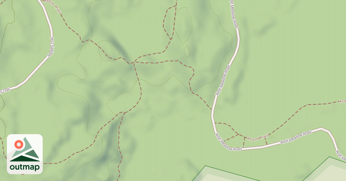 Map of Acorn Trail