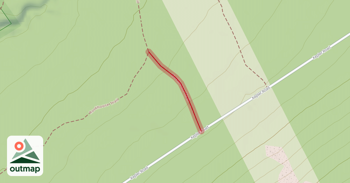 Map of Rockhouse Trail