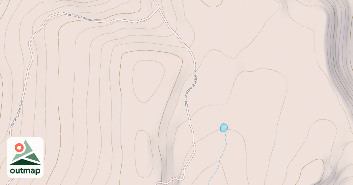 Map of CAMP ONE SPR