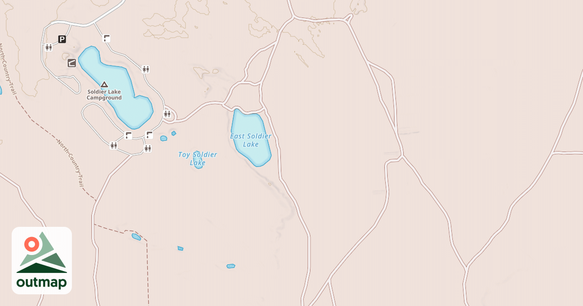 Map of EAST SOLDIERS