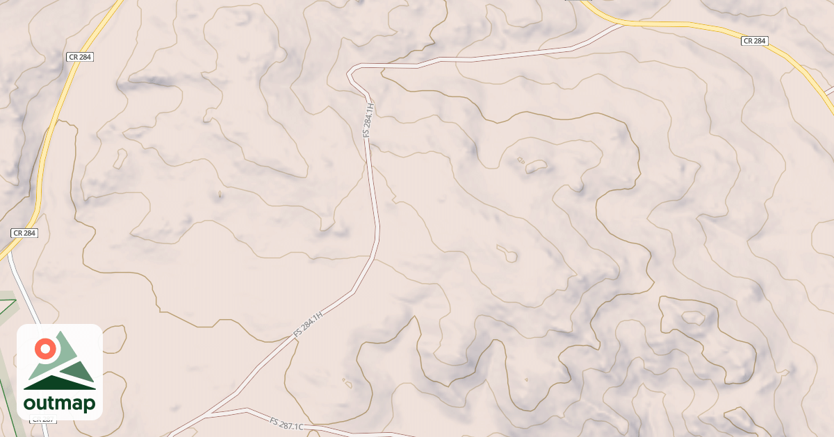 Map of CUSTER LIMESTONE BR 1H