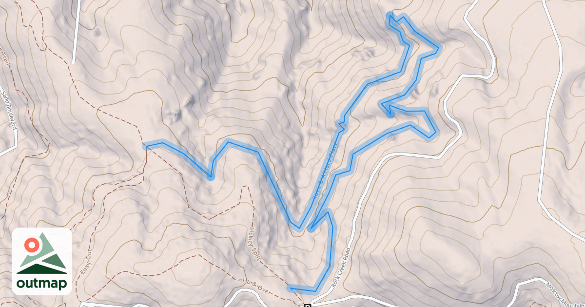 Map of Rock & A Hard Place