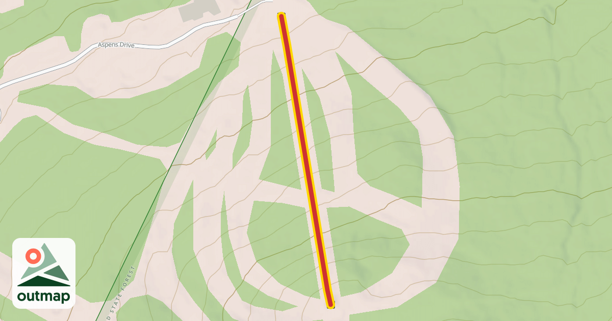 Map of Morse Highlands Lift