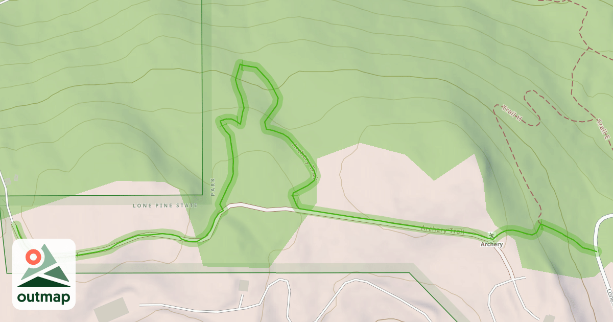Map of Archery Trail