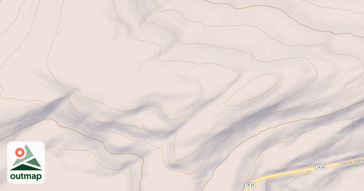 Map of Snowmobile Trail #1