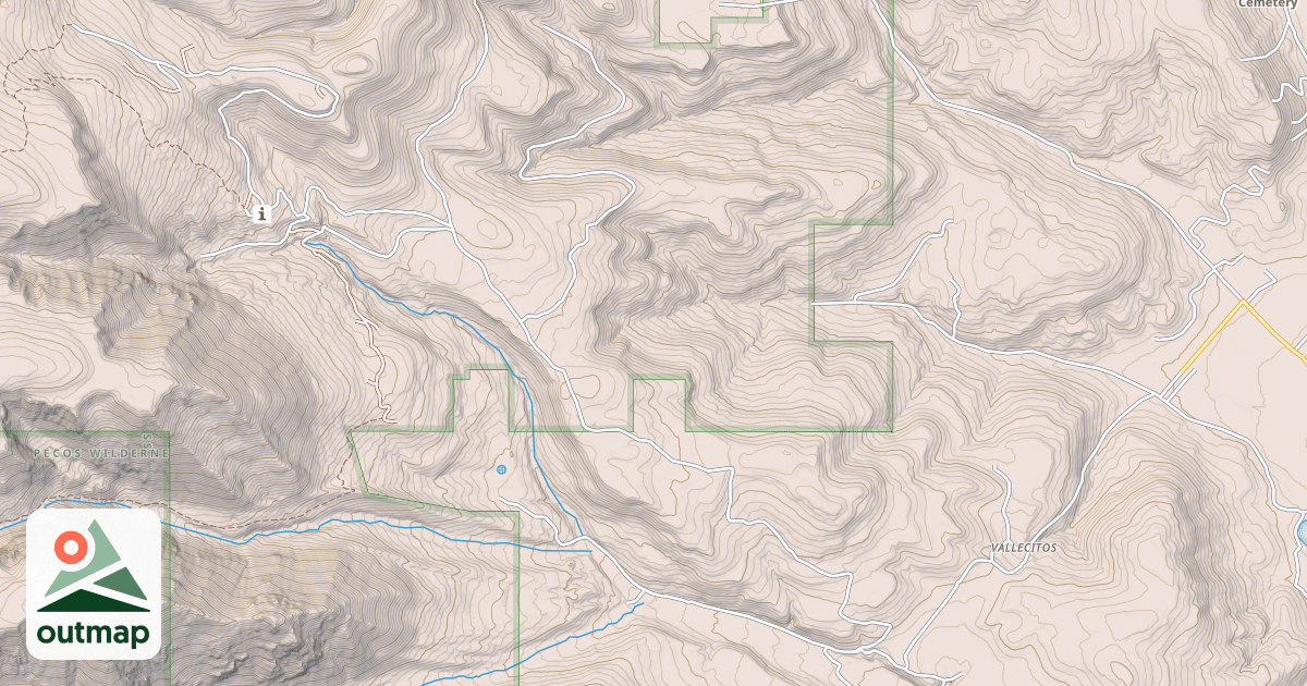 Map of RIO LA CASA