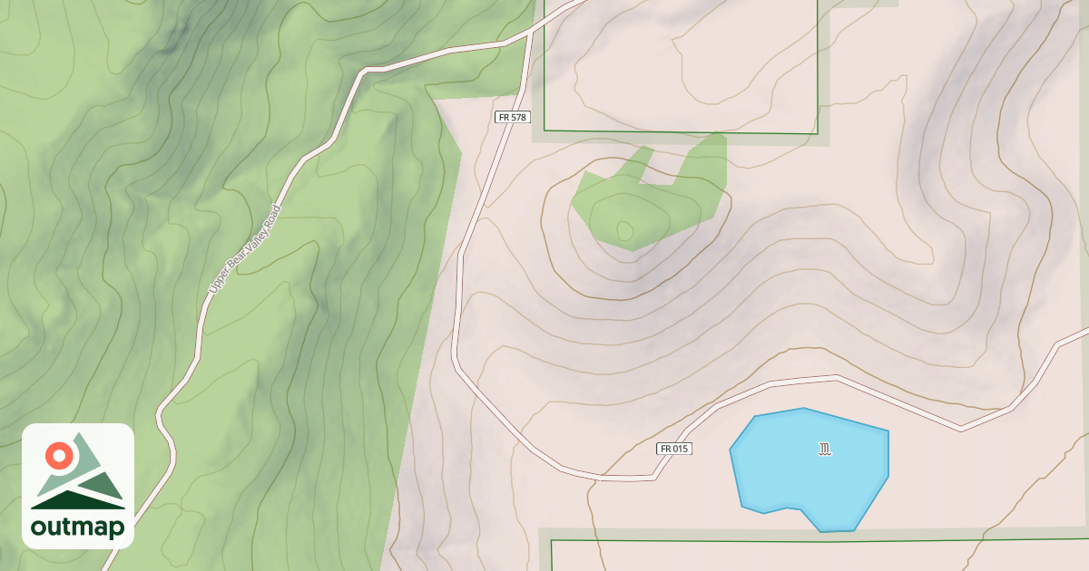 Map of USFS Motor Vehicle Use Map Roads {302C3D31-620C-42E3-9BCD-B0810C698853}