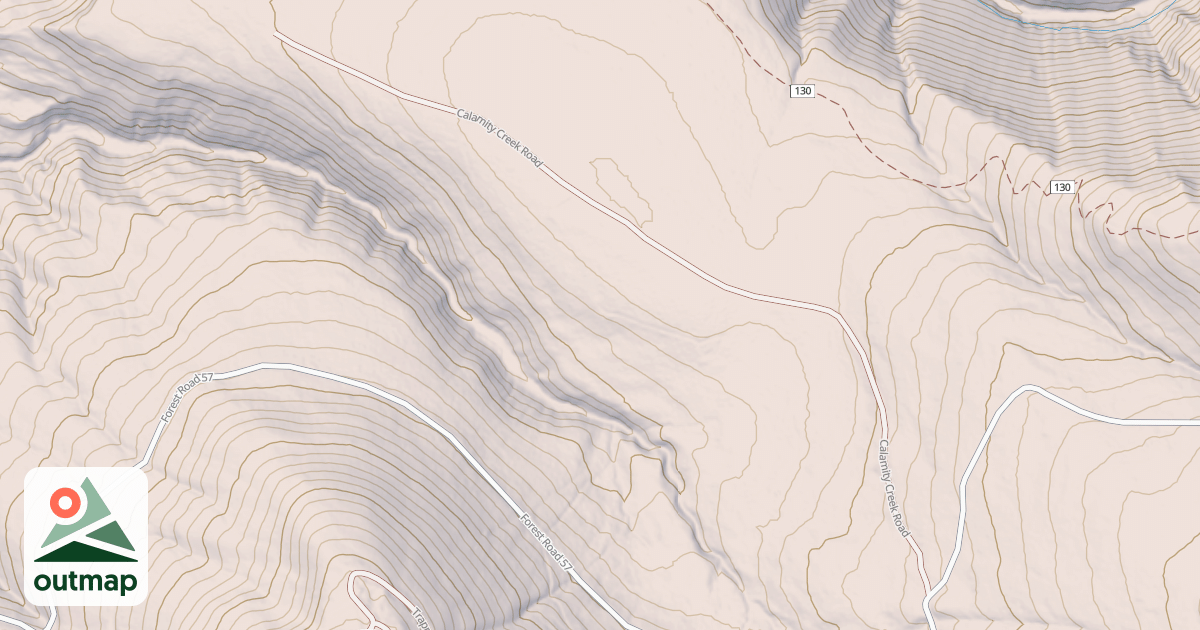 Map of CALAMITY CRK